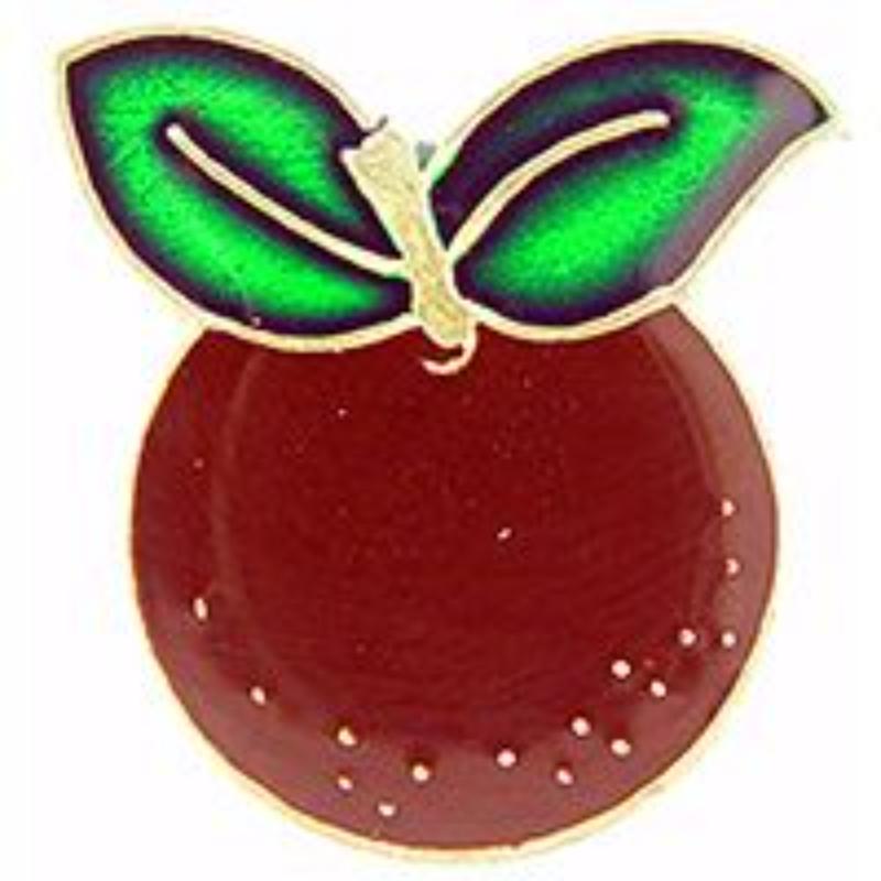 P63774 Pin - Plant, Plum - 1 in.