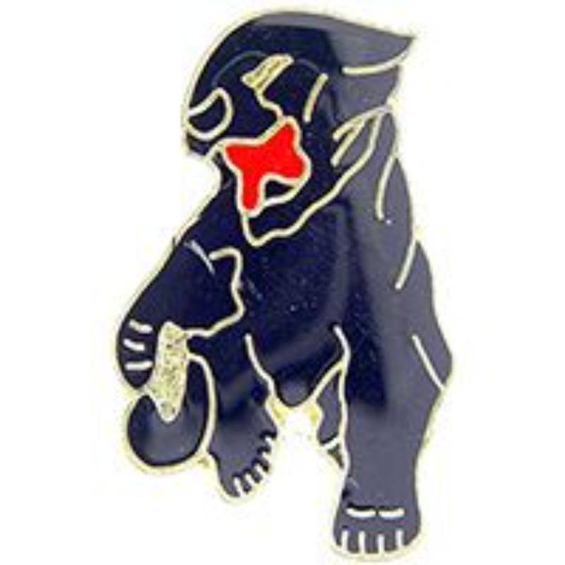 P64109 Pin - Cat, Panther, Black - 1 in.