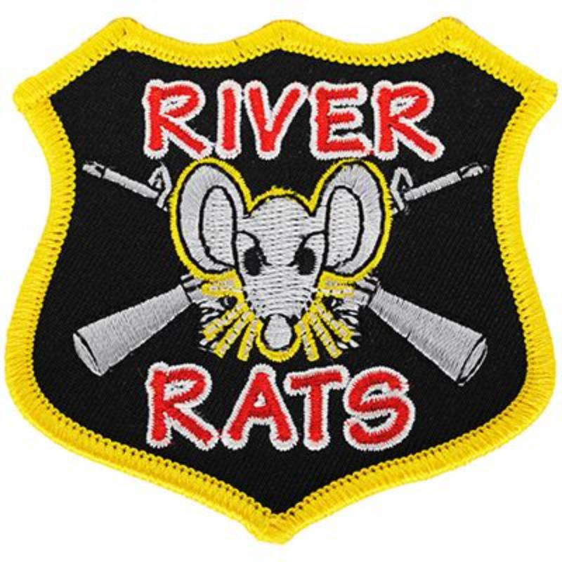 Picture of Eagle Emblems PM0016 Patch - Vietnam&#44; River Rats - 3 in.