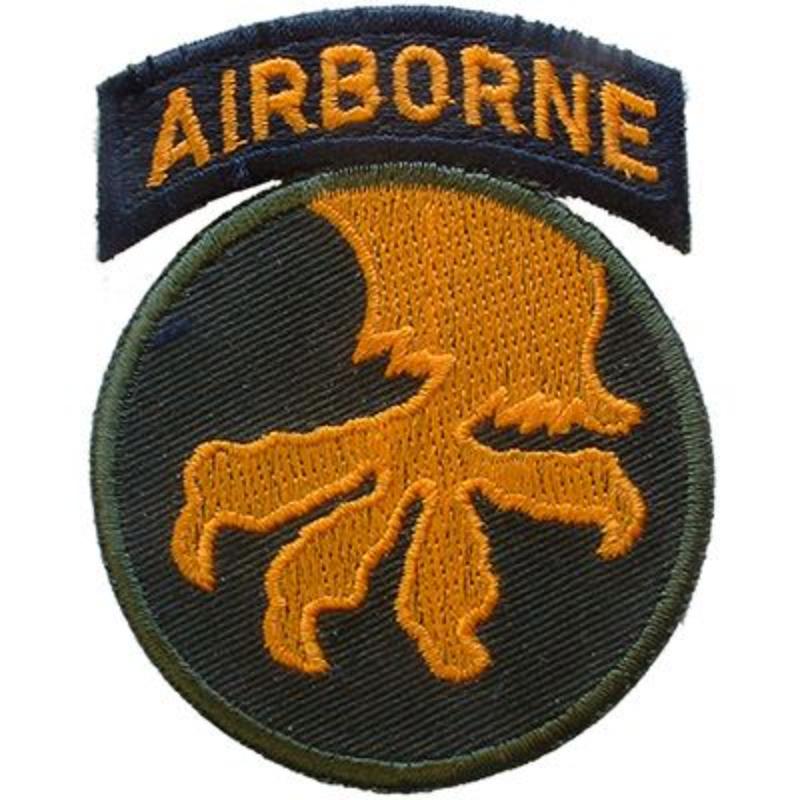 PM0080 Patch - Army, 17th Airborne Division - 3 in.