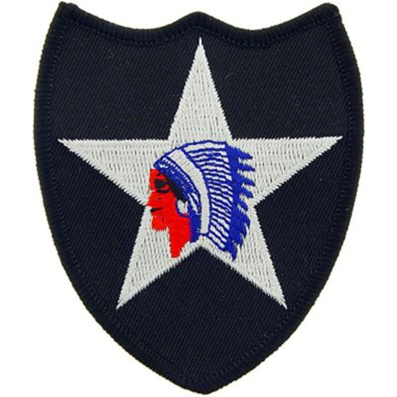 PM0096 Patch - Army, 2nd Infantry Division - 3.25 in.