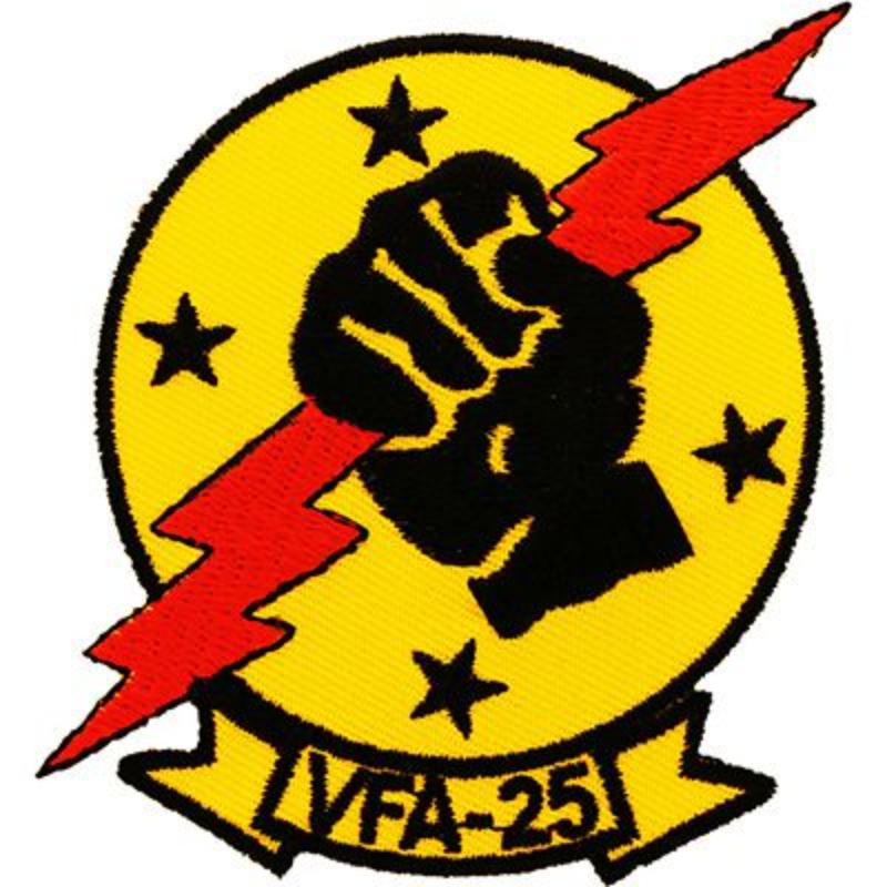PM0119 Patch - USN, VFA-25 - 3.25 in.
