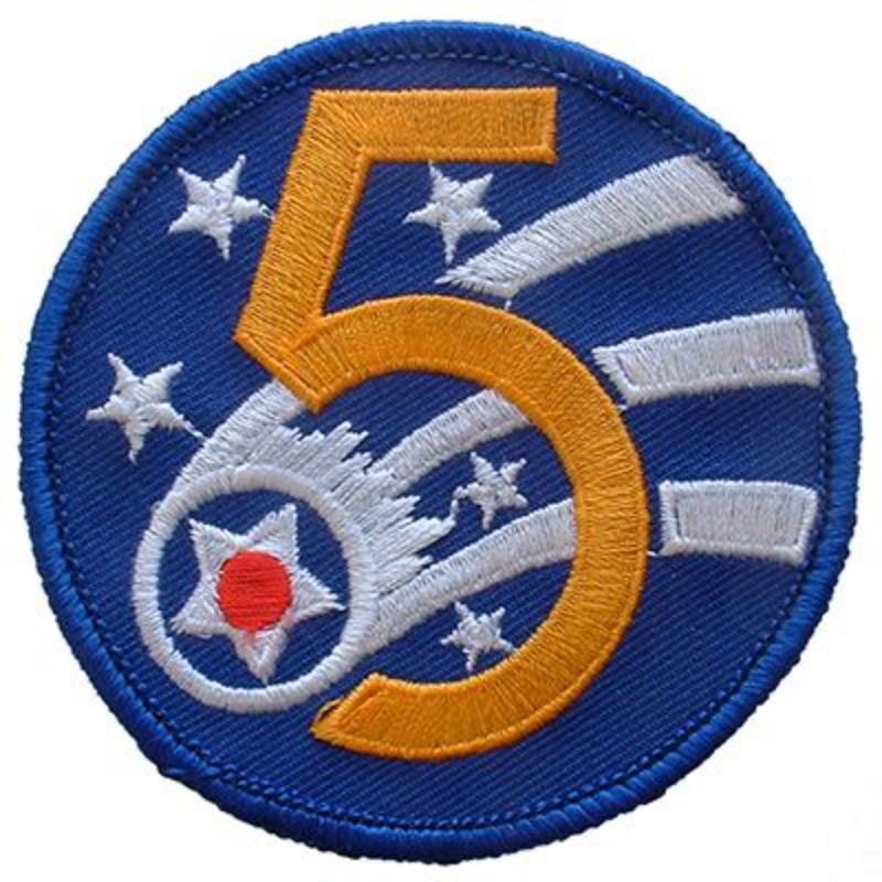 PM0150 Patch - USAF, 5th - 3 in.