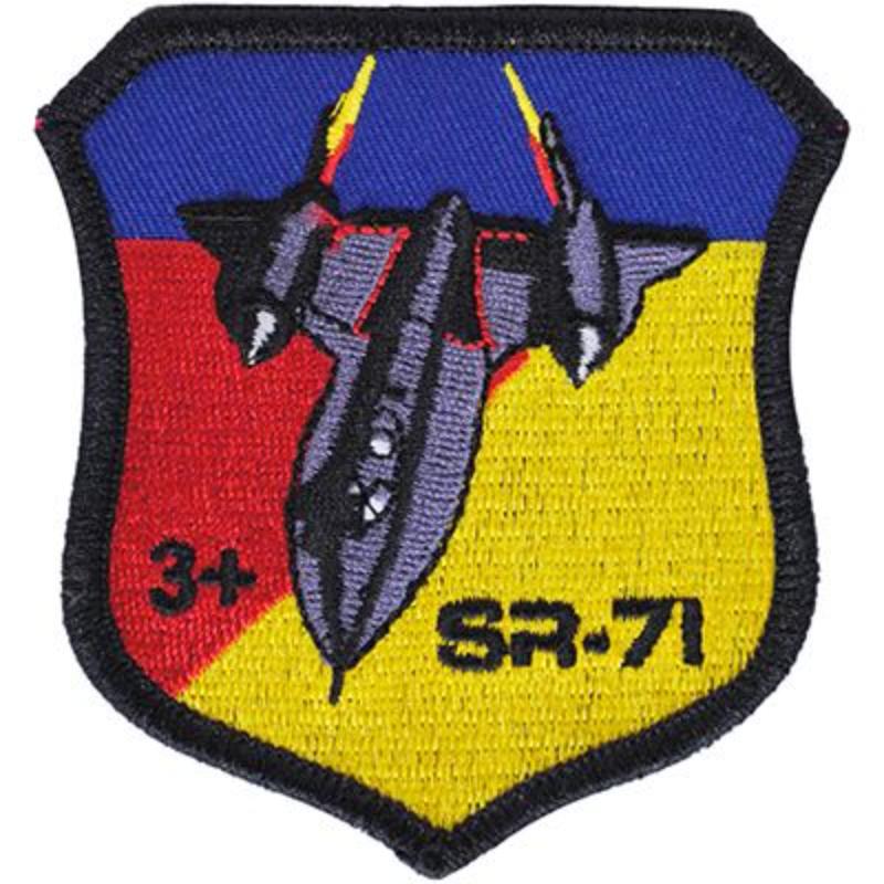 PM0192 Patch - USAF, SR-71, Shield - 3.13 in.