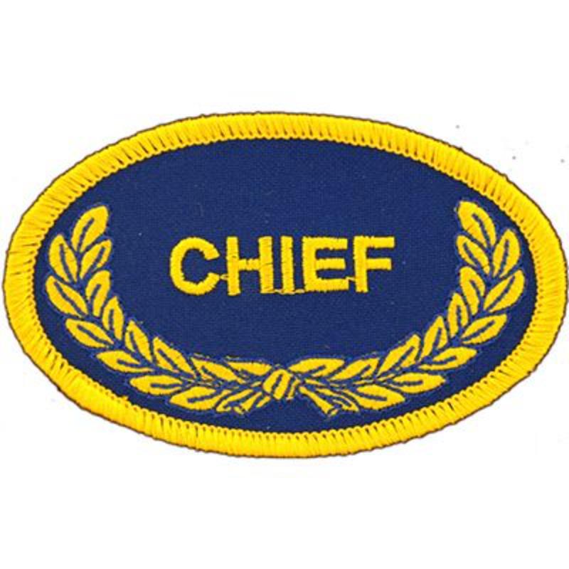 PM0199 Patch - Oval, Chief - 3.5 in.