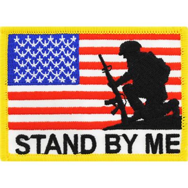 PM0287 Patch - USA, Stand By Me - 3.38 in.
