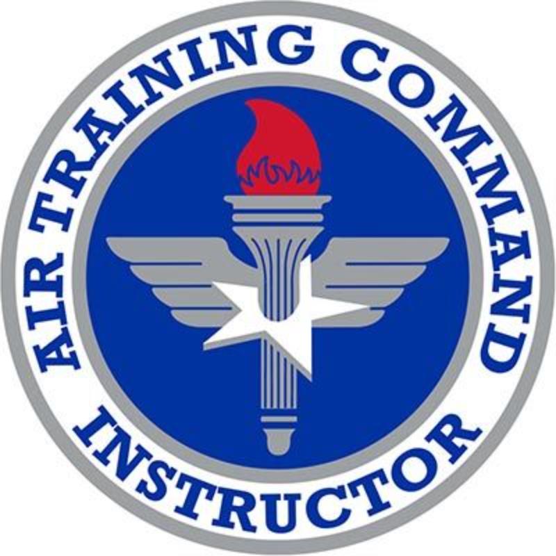 PM0289 Patch - USAF, Air Training Command Instructor - 3.63 in.
