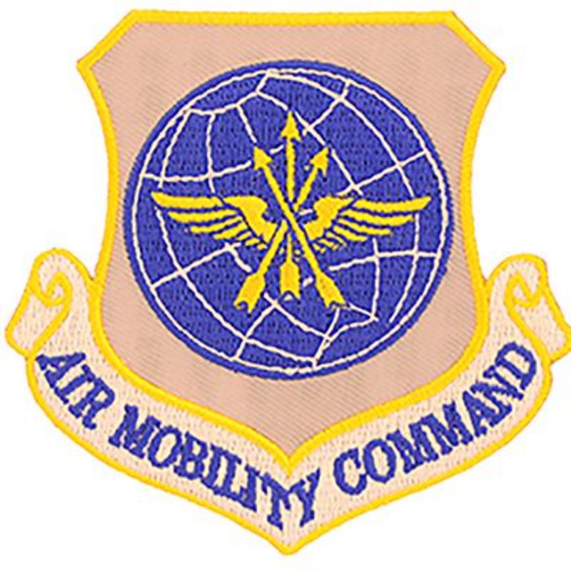 PM0551 Patch - USAF, Air Mobility Command - 3 in.