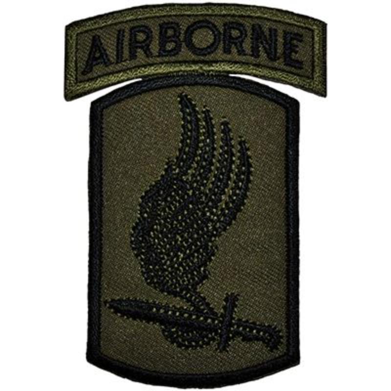 PM0711 Patch - Army, 173rd Airborne Brigade with Tab - 3 in.
