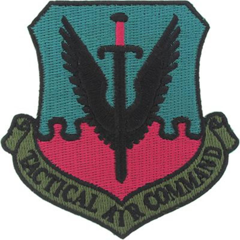 PM0738 Patch - USAF, Tactical Air Command - 3.63 in.