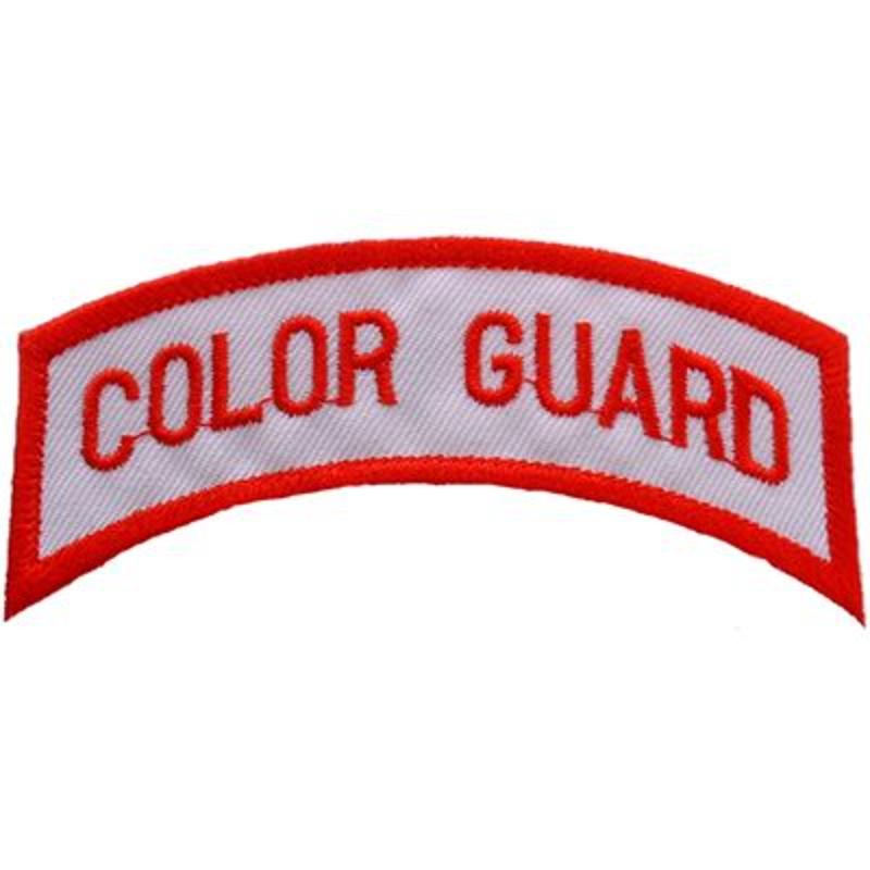 PM0819 Patch - Color Guard Tab - 3.63 x 1.62 in.