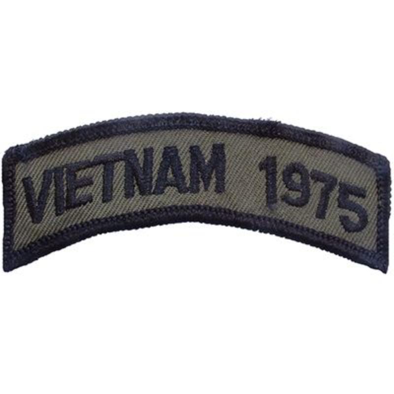 PM0835 Patch - Vietnam, Tab, 1975 - 3.5 x 1 in.