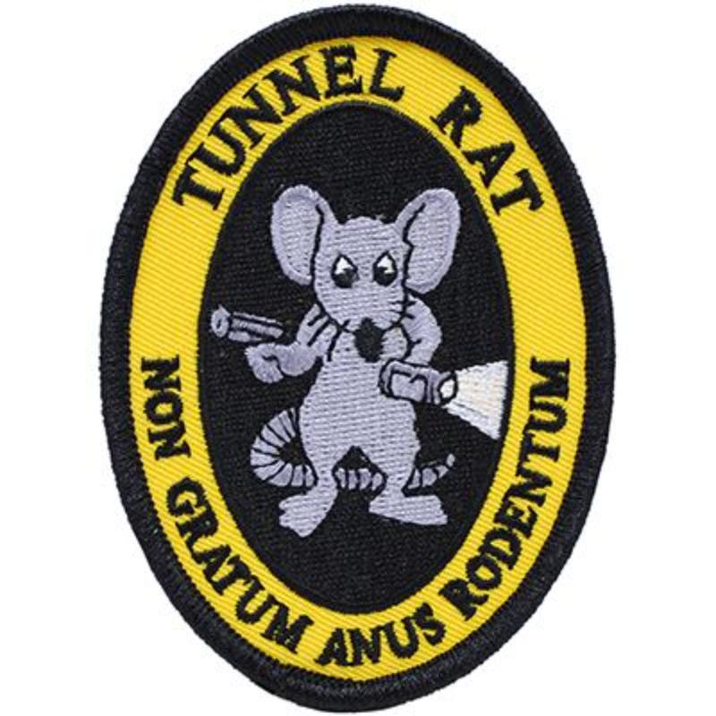 PM0861 Patch - Vietnam, Tunnel Rat - 3.5 in.