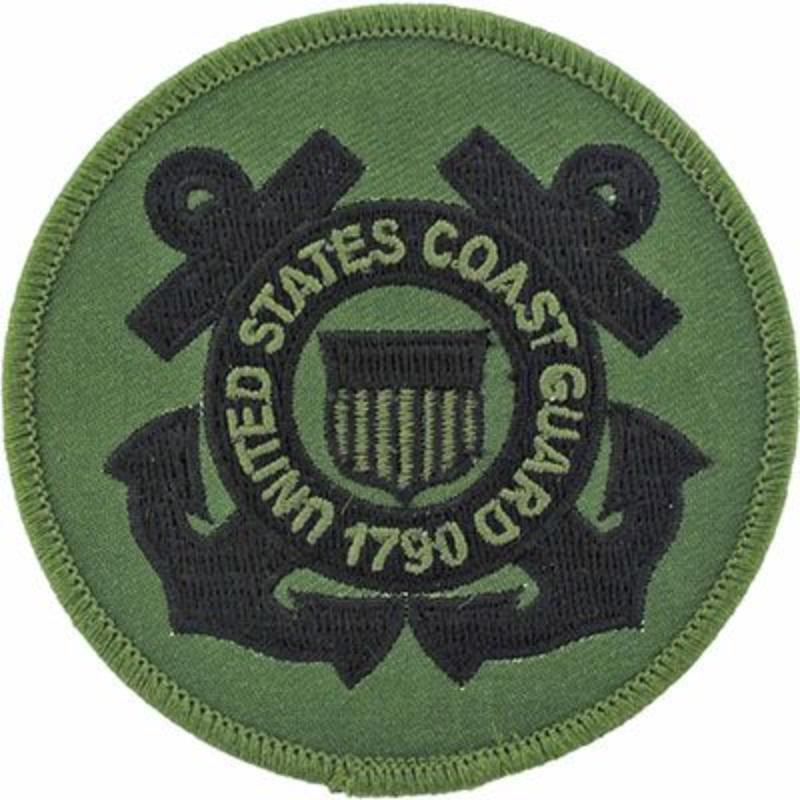 PM0897 Patch - United States Coast Guard, Logo 3S - 3.63 in.