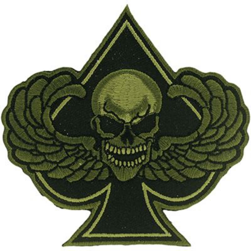 PM0951 Patch - Death Wing, Spade - 3.25 in.