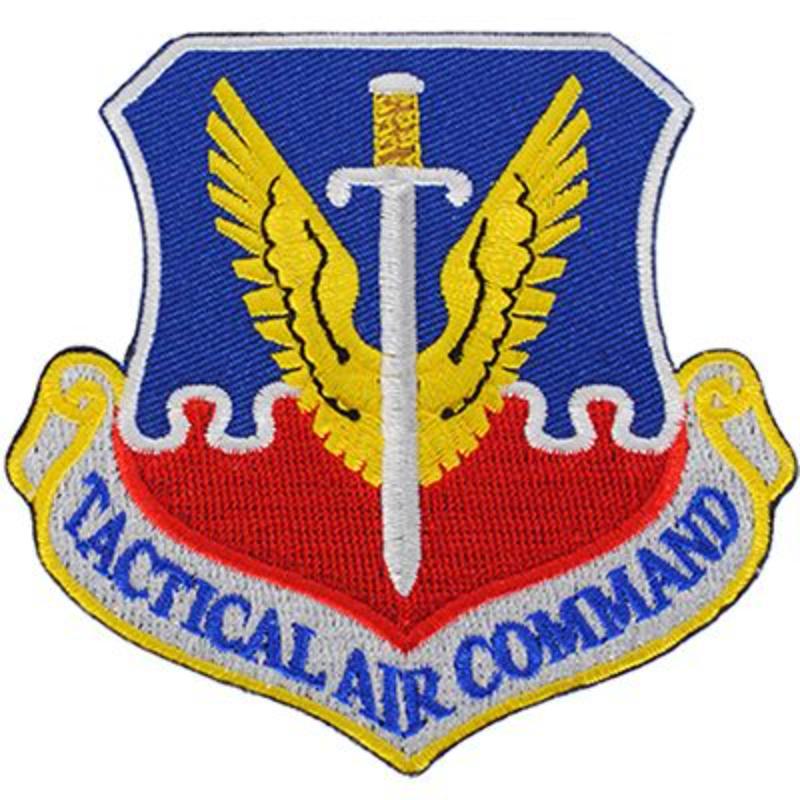PM1331 Patch - USAF, Tactical Air Command - 3.63 in.