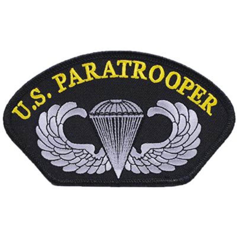 PM1337 Patch - Army, Hat, Paratroop - 5.25 x 3 in.