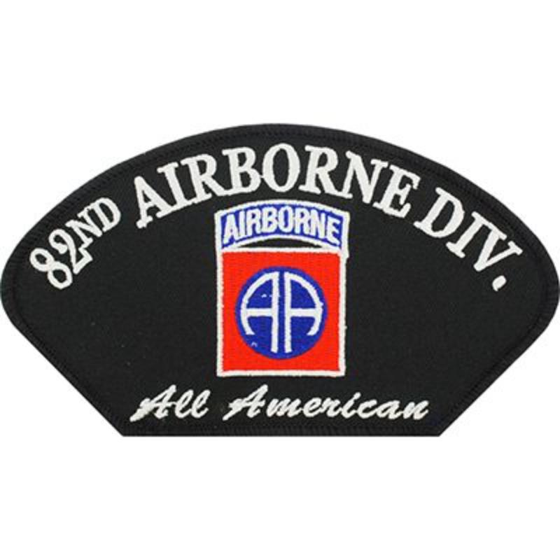 PM1368 Patch - Army, Hat, 82nd Airborne - 5.25 x 3 in.