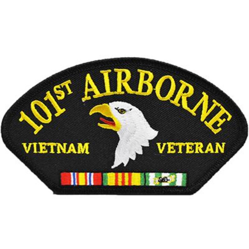 PM1442 Patch - Vietnam, Hat, Army 11st - Airborne - 5.25 x 3 in.