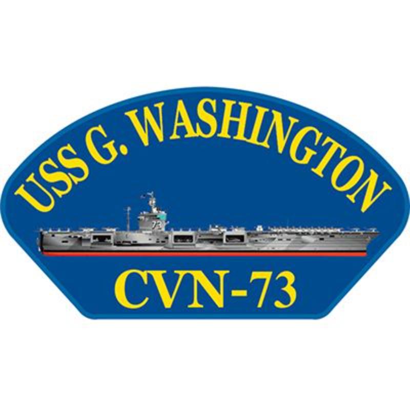 PM1528 Patch - USS, G.Washington - 5.25 x 3 in.