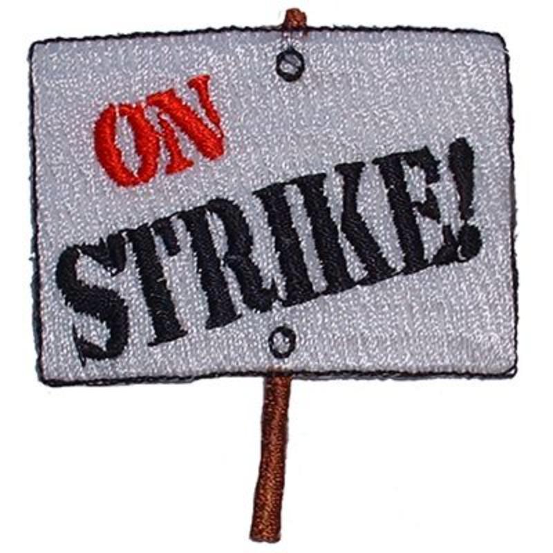 PM3075 Patch - On Strike - 3.5 in.