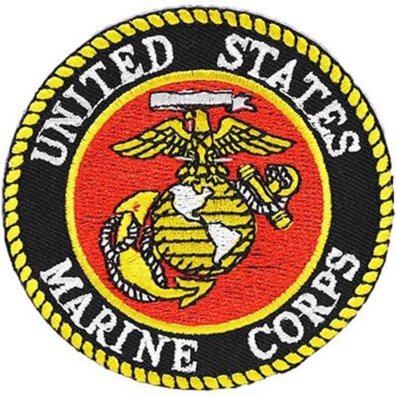 PM5401 Patch - USMC Logo - 3Y - 3.5 in.