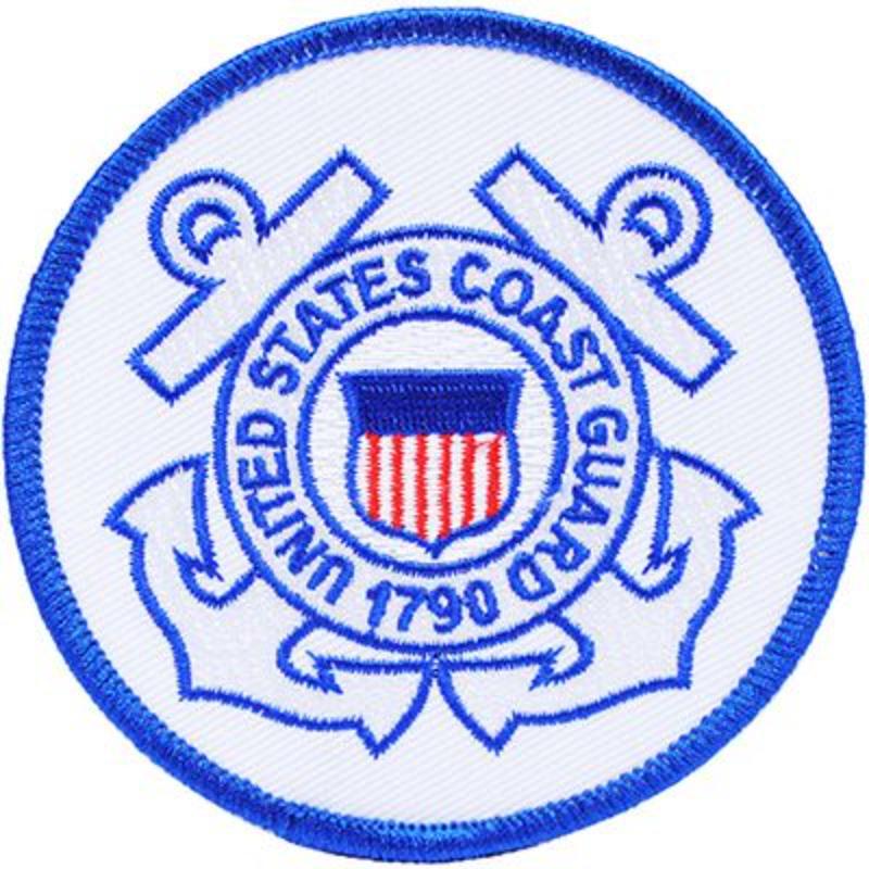 PM5405 Patch - United States Coast Guard, Logo - 3Y - 3.5 in.