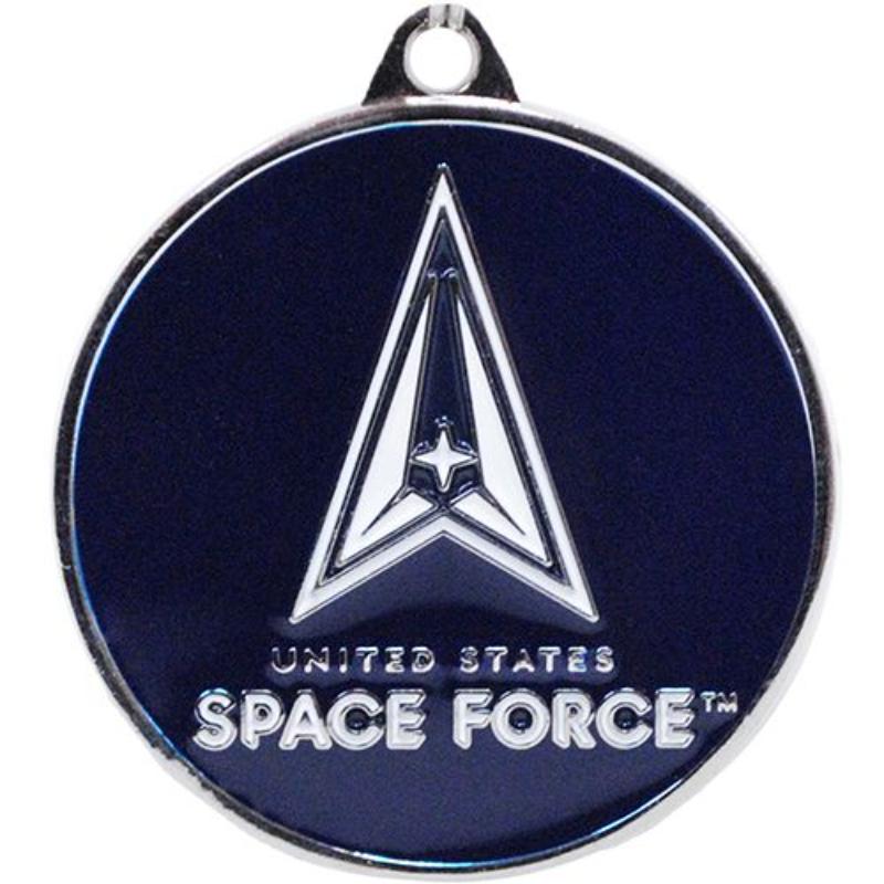 KC2555 Key Ring - USSF Space Force - Bright-Shine - 1.5 in.