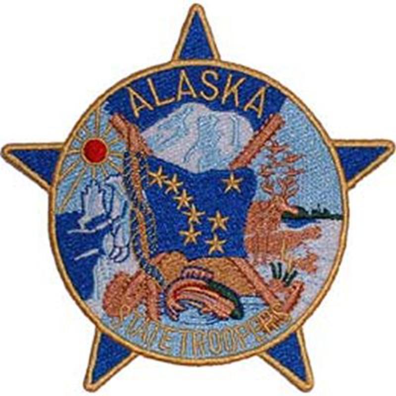 PM3302 Patch - Police, Alaska - 3 in.