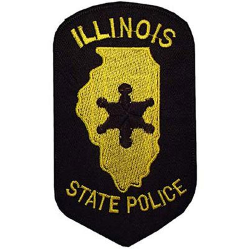 PM3313 Patch - Police, Illinois - 3 in.