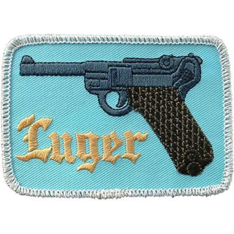 PM4035 Patch - Gun, Luger - 3.5 in.
