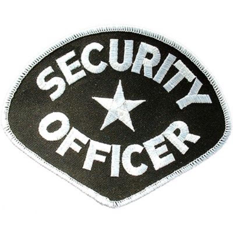PM4075 Patch - Security, Officer - 4.25 in.