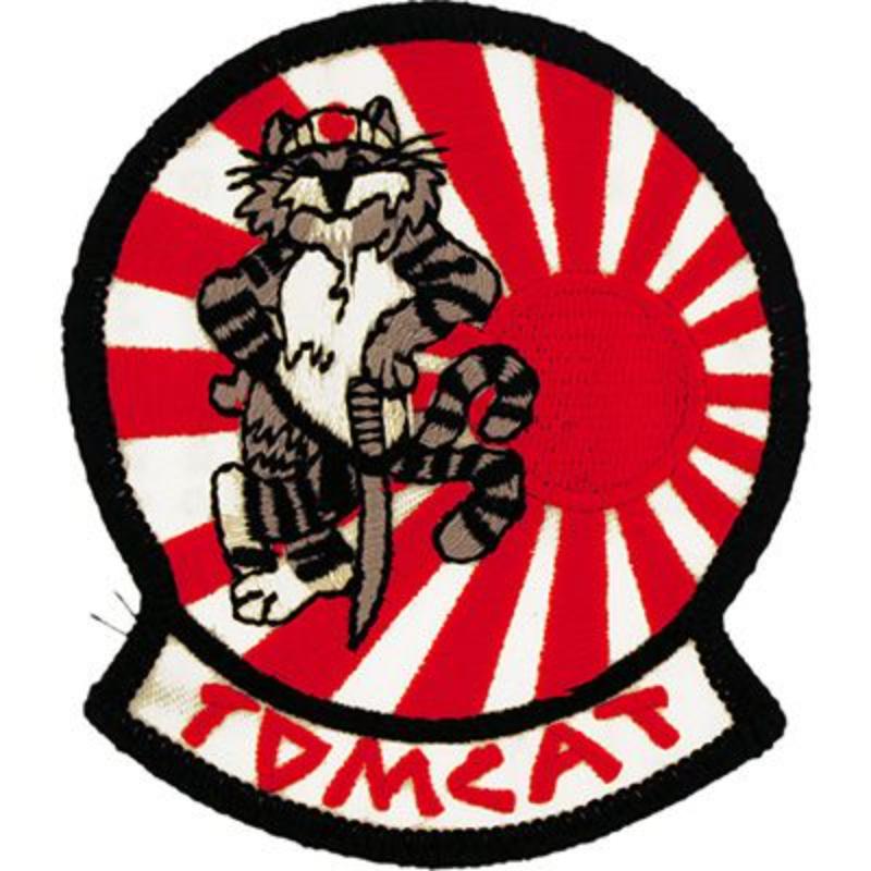 PM5118 Patch - USN, Tomcat, Japan - 3.5 in.