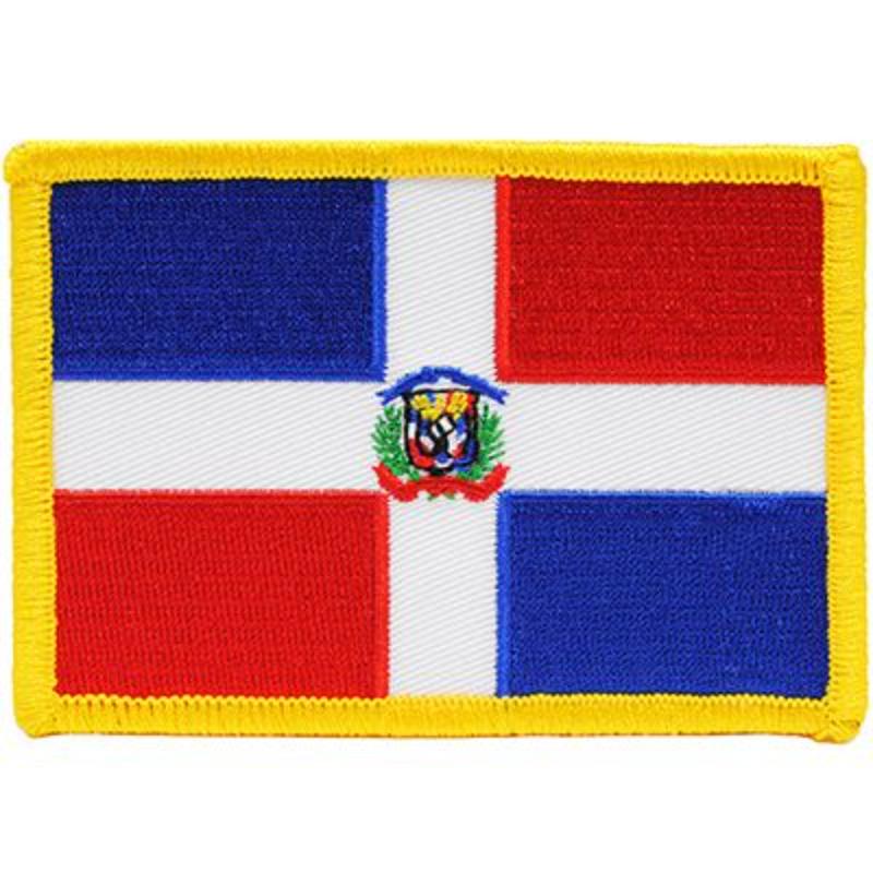 PM6026 Patch - Dominican Republic - 3.5 x 2.5 in.