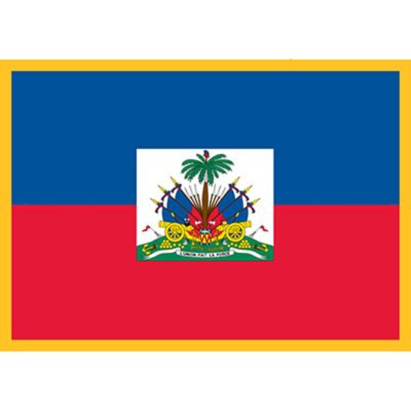 PM6045 Patch - Haiti - 3.5 x 2.5 in.