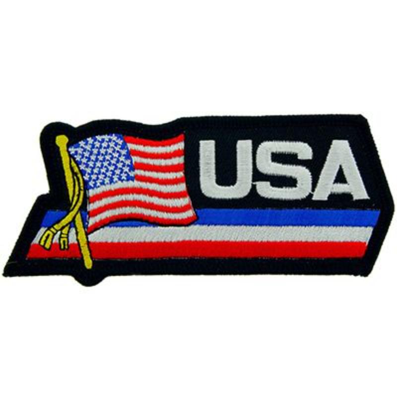 PM6515 Patch - USA, Script - 4.5 x 1.5 in.
