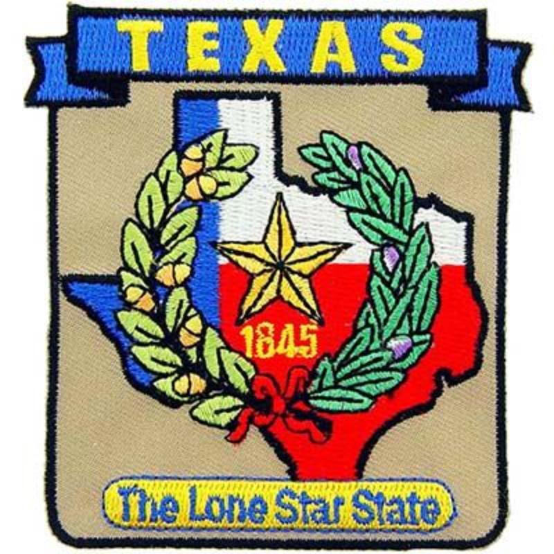 PM6744 Patch - Texas - 3.13 in.