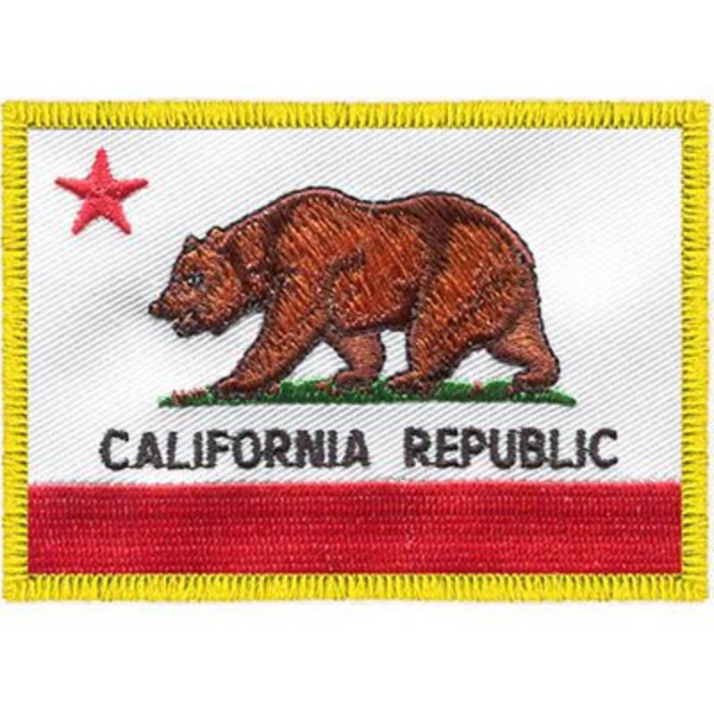 PM6805 Patch - California - 3.5 x 2.5 in.
