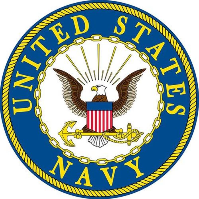 PM9037 Patch - USN Logo - 12 in.
