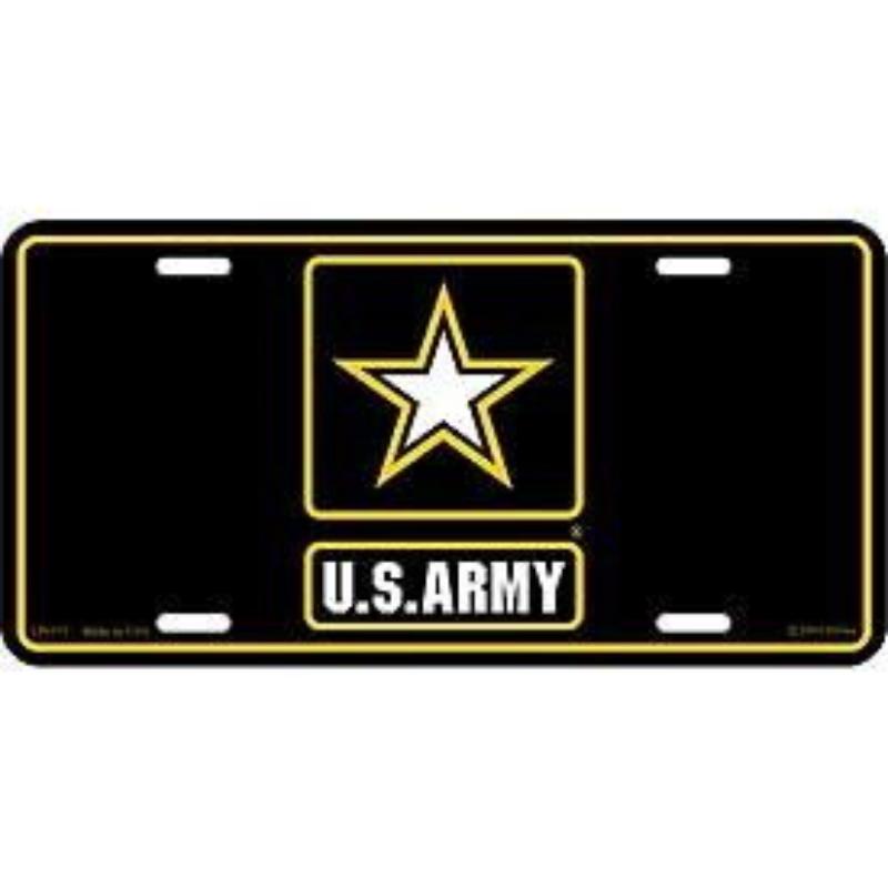LP0575 License Plate Frame - Army Logo - 6 x 12 in.