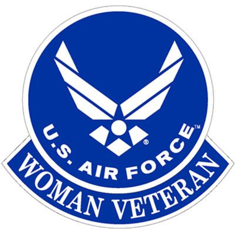 PM0964 Patch - USAF Woman Veteran - 3.63 in.