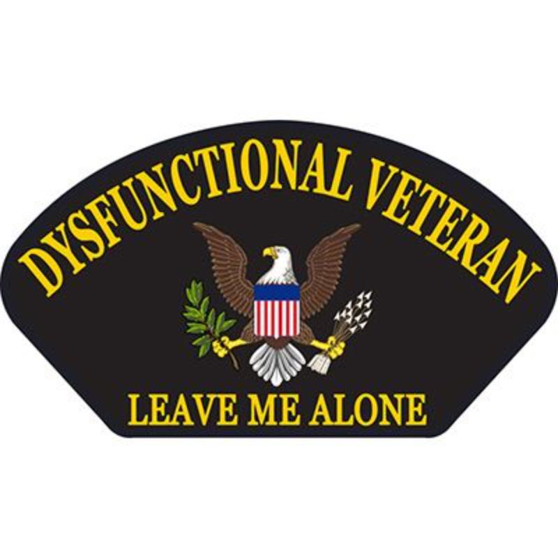 PM1443 Patch - Fun, Dysfunctional - Veteran - 5.25 x 3 in.