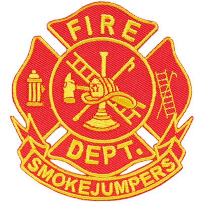 PM4105 Patch - Fire, Smokejumpers - 3.5 in.