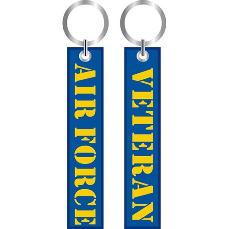 KC0512 Key Ring - USAF, Veteran - Embark II - 5 x 1.63 in.