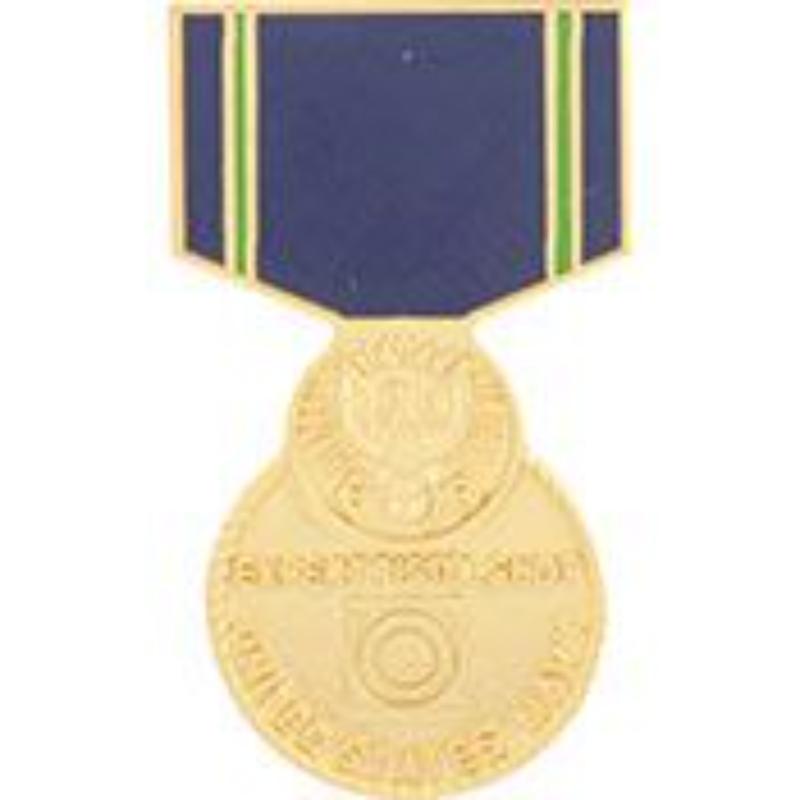 USN Pistol Mark Medal Pin - Gold - 1.181 in. - Durable Design