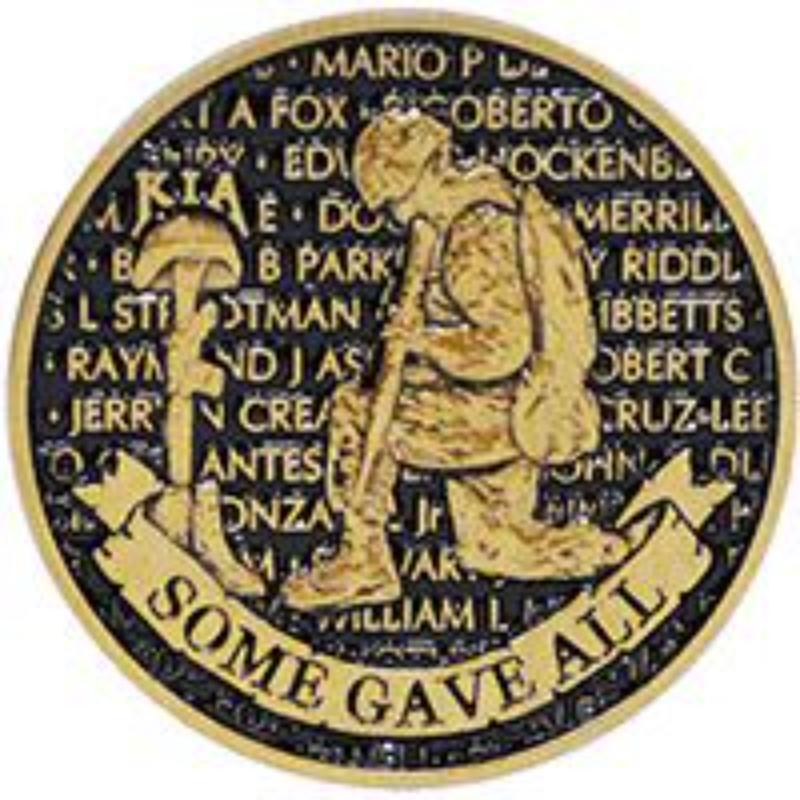 P62612 Pin - Kia, Some Gave All - 1.625 in.