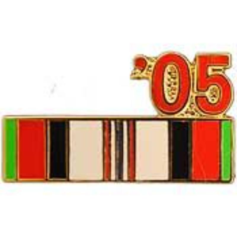 P12297 Pin - Enduring Freedom, Ribbon 2005 - 0.88 in.