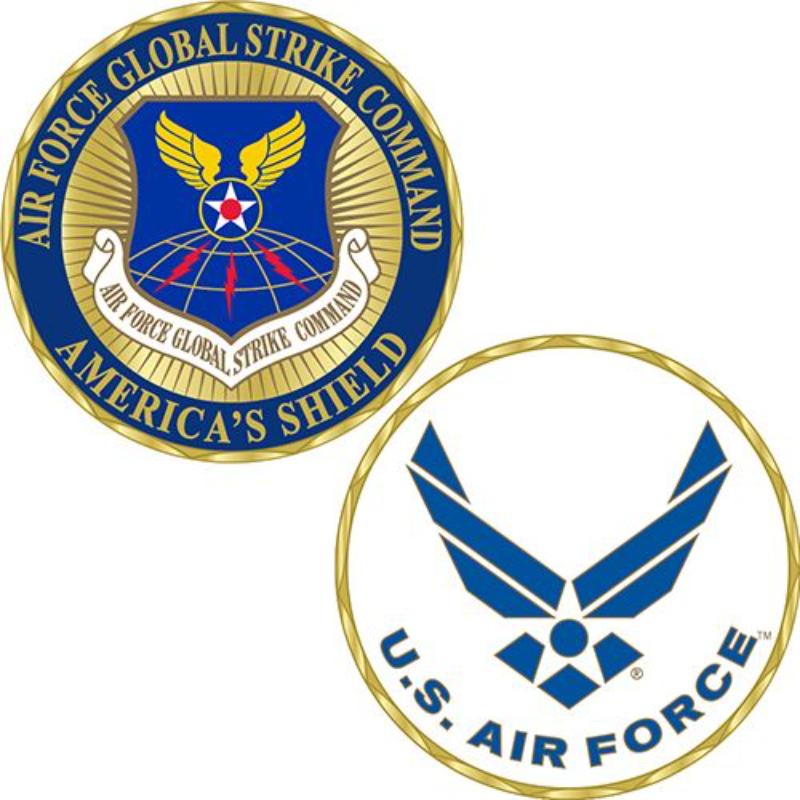 CH1410 Challenge Coin - USAF SAC - 1.75 in.