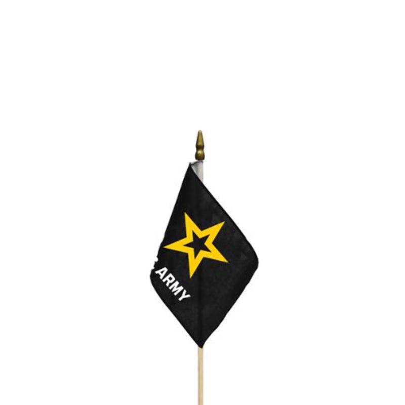 F6899 Flag - Army Logo - 4 x 6 in.