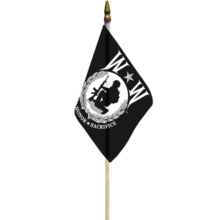 F8886 Flag - Wounded Warrior - 12 x 18 in.